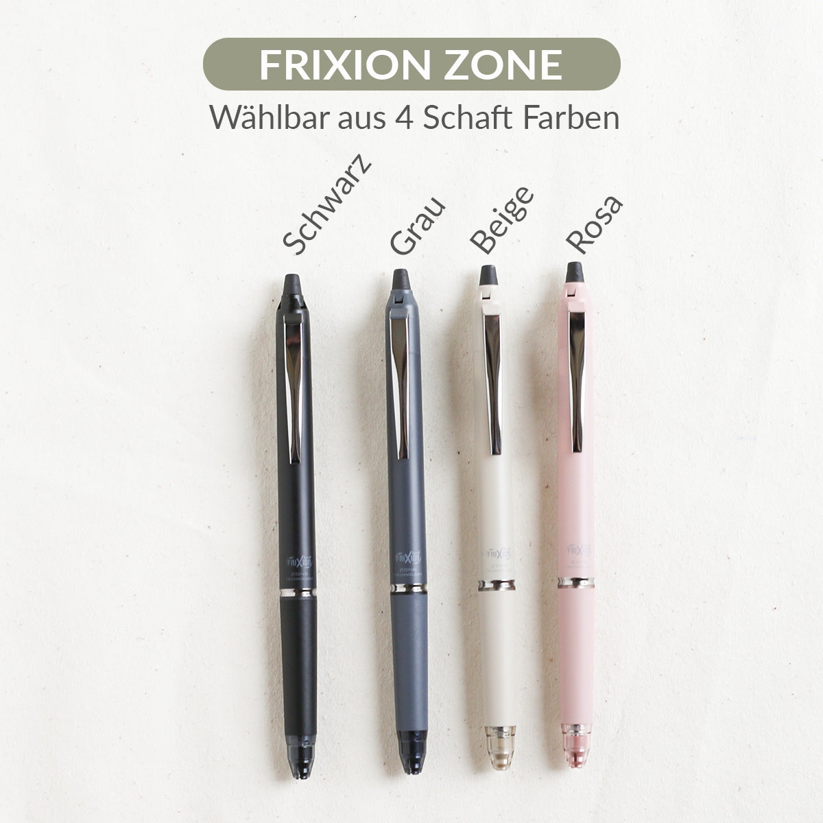 Radierbarer Premium Tintenroller Pilot Frixion Zone