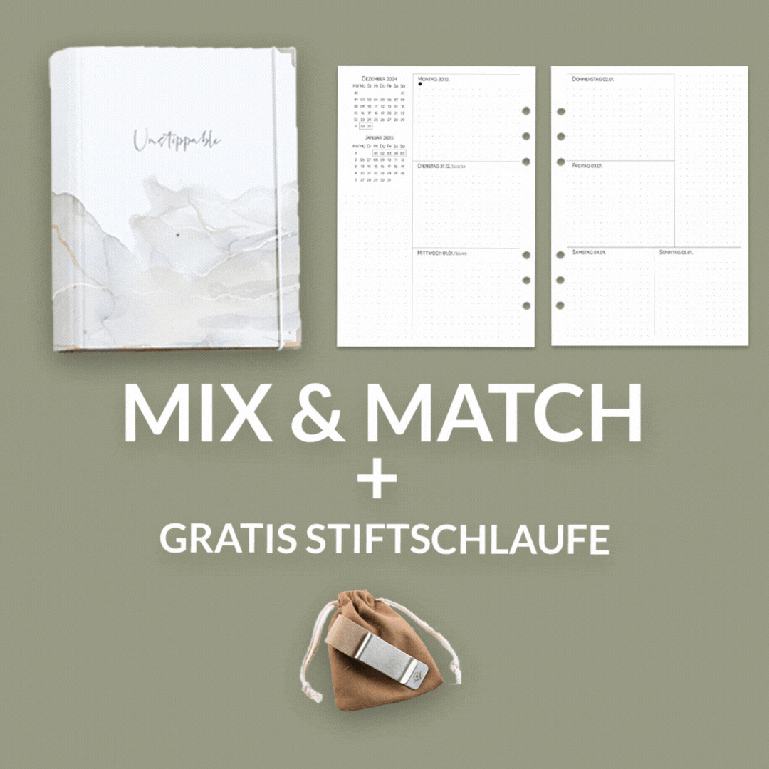Mix And Match - Ringbuchplaner Set