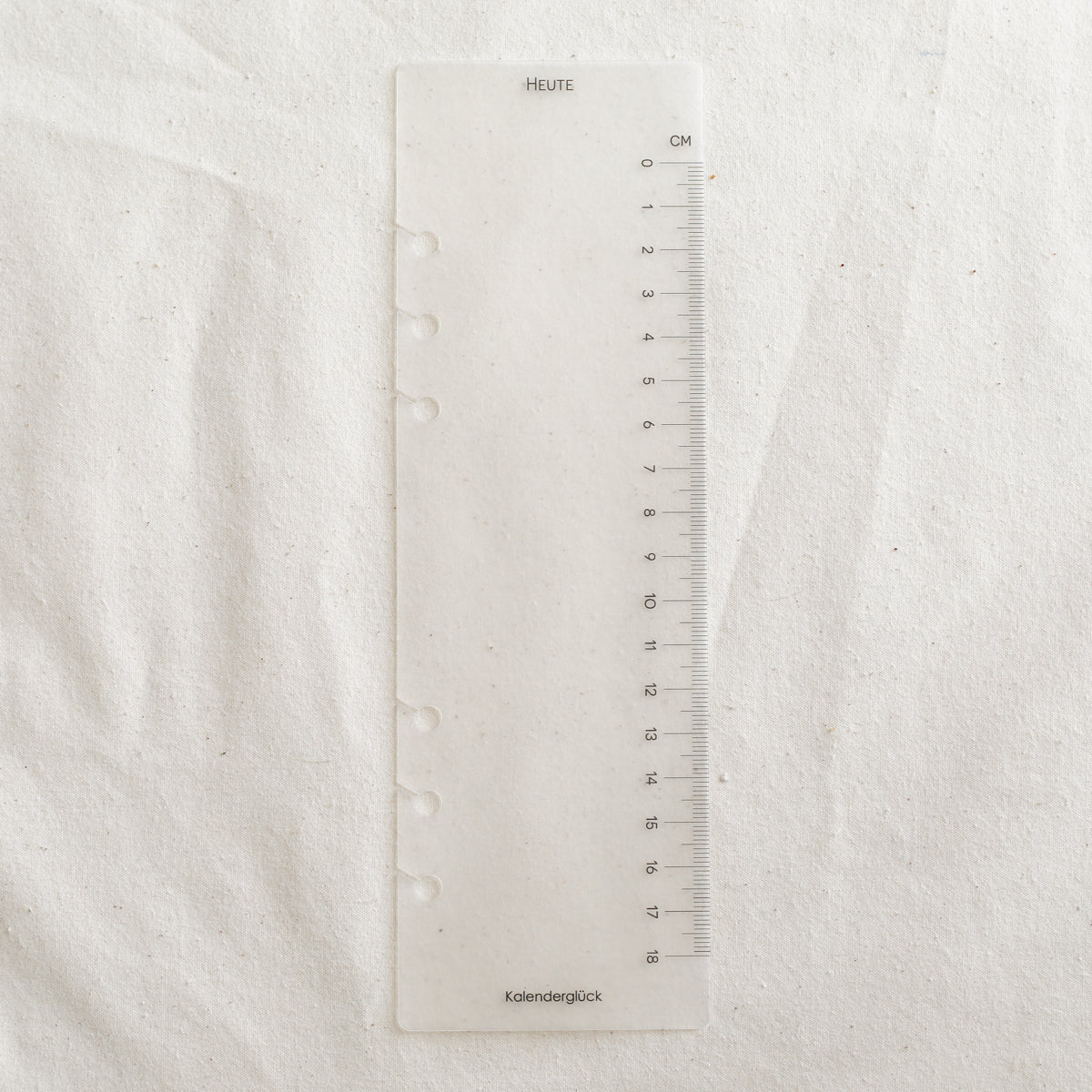 Lesezeichen Today Marker transparent frosted für Ringbuch