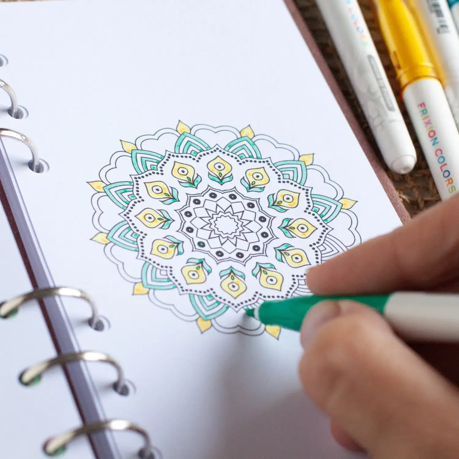 Kalendereinlagen Mandala Dashboard