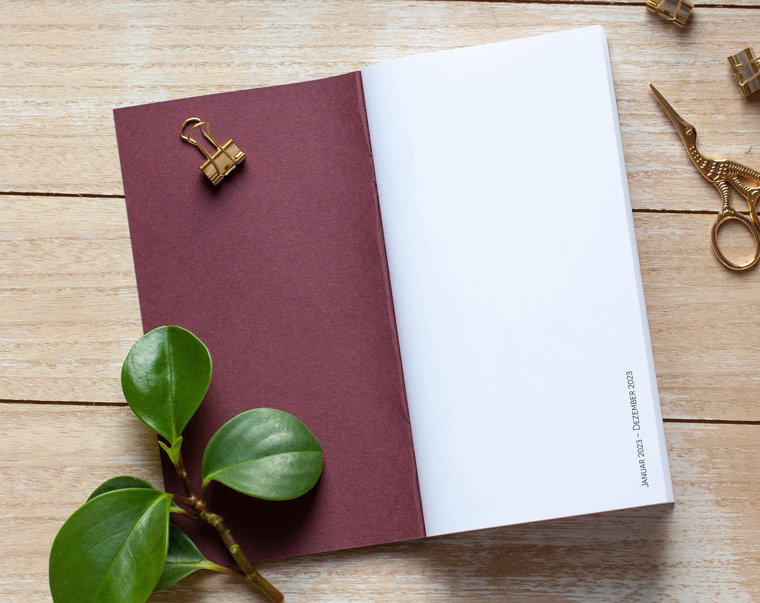 Kalenderheft Regular 1 Monat auf 2 Seiten mit Tracker und Jahresübersicht für TN 2026